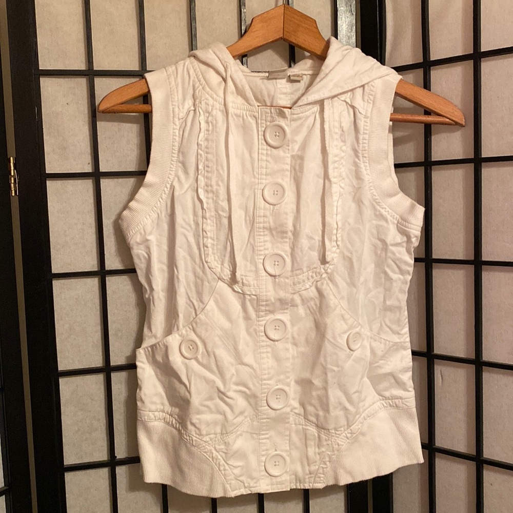 SO Sleeveless Hooded Top/Vest Size M